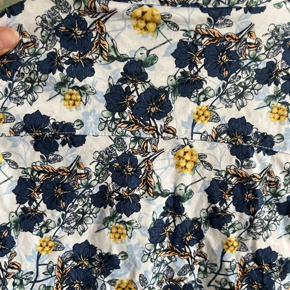 Daniel Hechter Paris Cotton DH-X-Tech Men’s Floral button-down Shirt - Picture 6 of 7